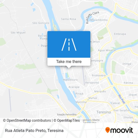 Rua Atleta Pato Preto map