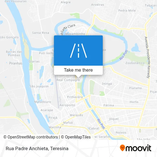 Rua Padre Anchieta map