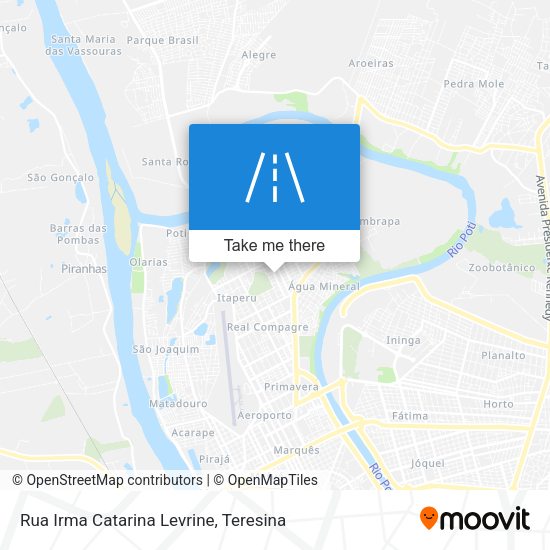 Rua Irma Catarina Levrine map