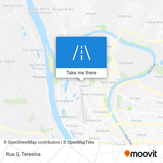 Rua Q map