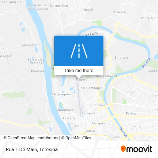 Rua 1 De Maio map