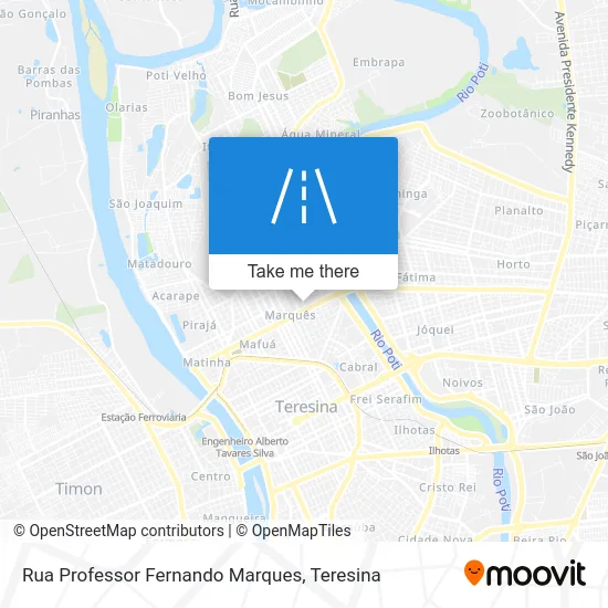 Rua Professor Fernando Marques map