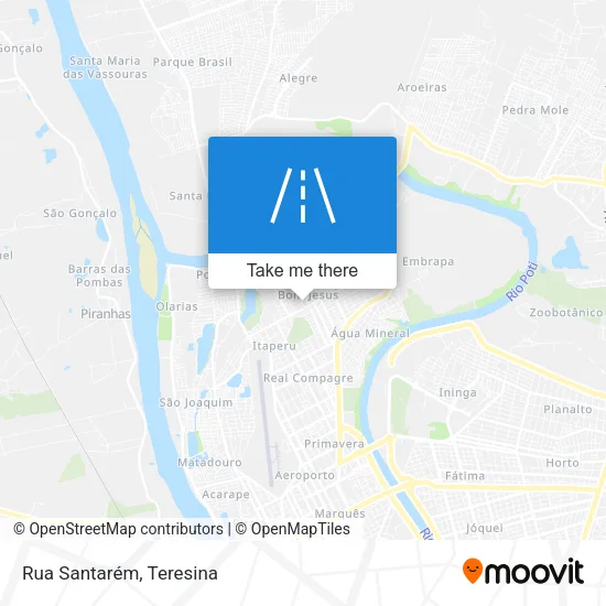 Rua Santarém map