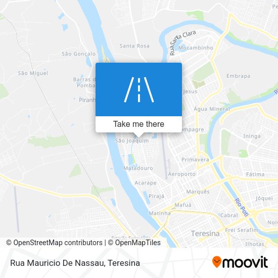 Rua Mauricio De Nassau map