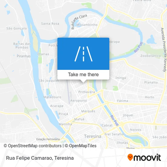 Rua Felipe Camarao map