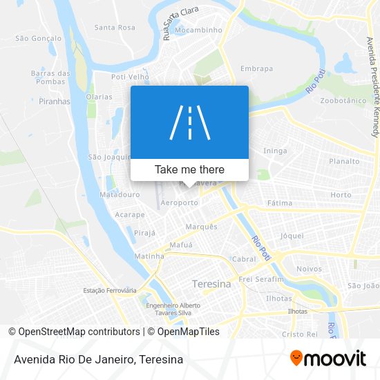 Avenida Rio De Janeiro map
