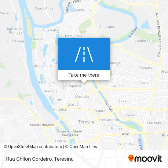 Rua Chilon Cordeiro map
