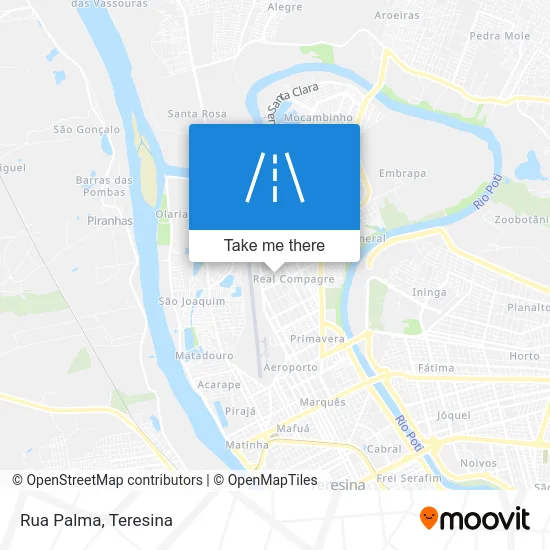 Rua Palma map