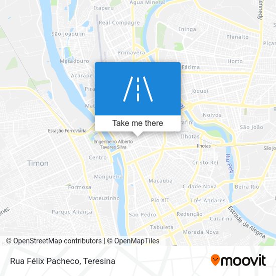 Rua Félix Pacheco map