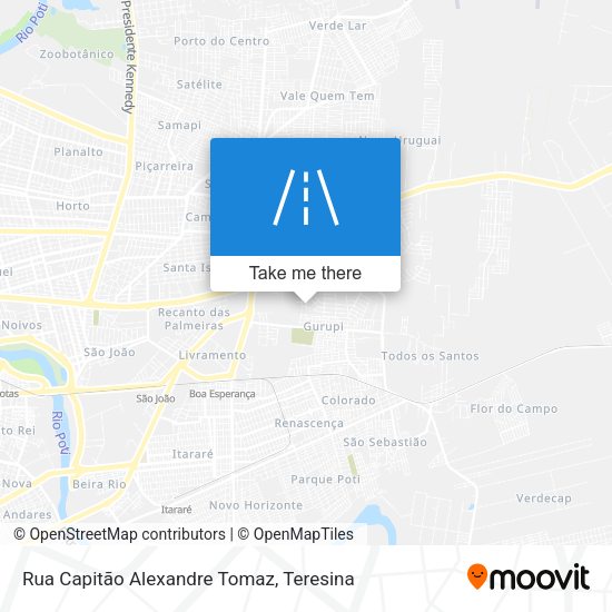 Rua Capitão Alexandre Tomaz map