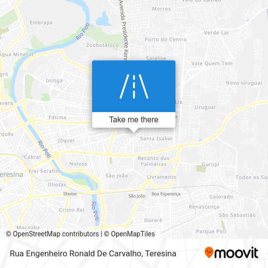 Rua Engenheiro Ronald De Carvalho map