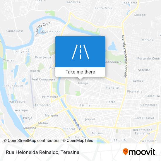 Rua Heloneida Reinaldo map