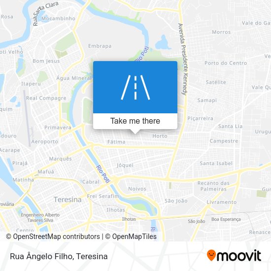 Rua Ângelo Filho map
