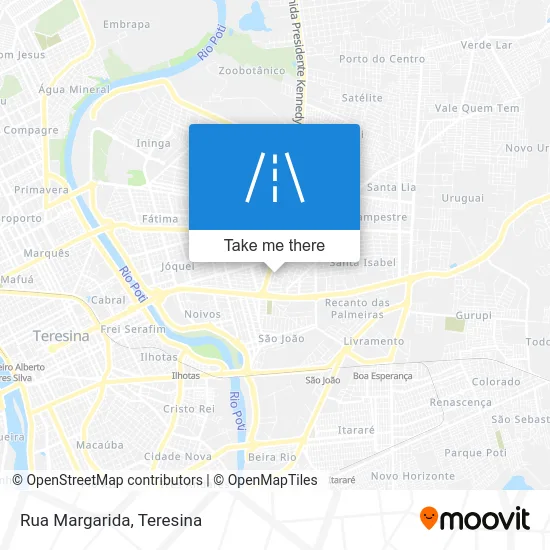 Rua Margarida map