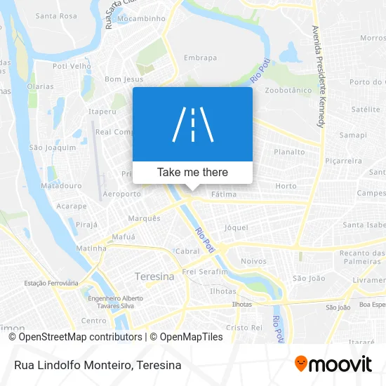 Rua Lindolfo Monteiro map