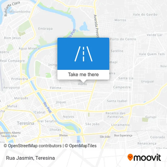 Rua Jasmin map