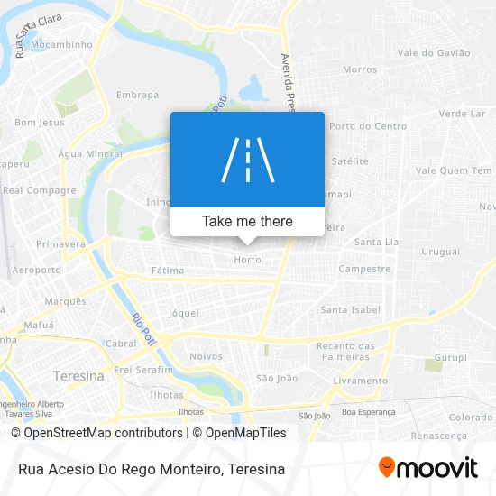 Rua Acesio Do Rego Monteiro map