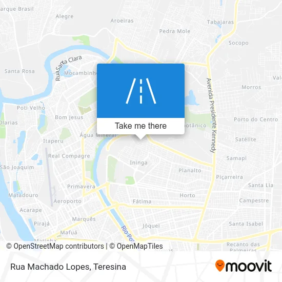 Rua Machado Lopes map