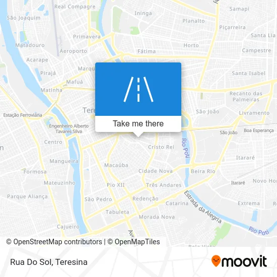 Rua Do Sol map