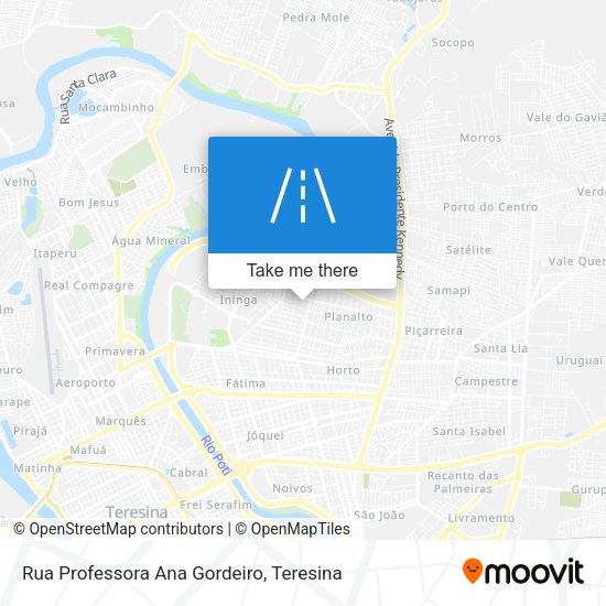 Rua Professora Ana Gordeiro map