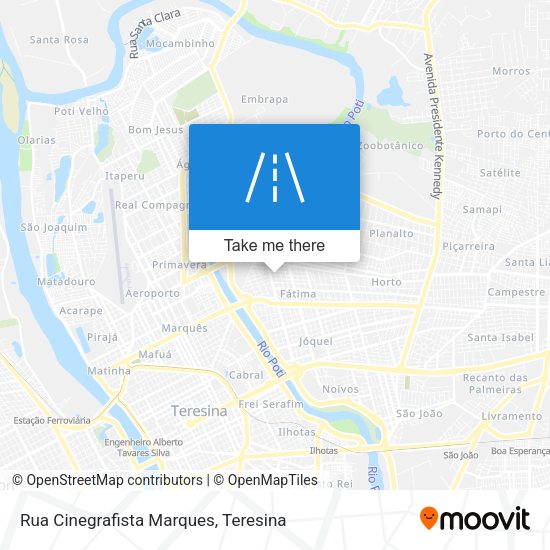 Rua Cinegrafista Marques map