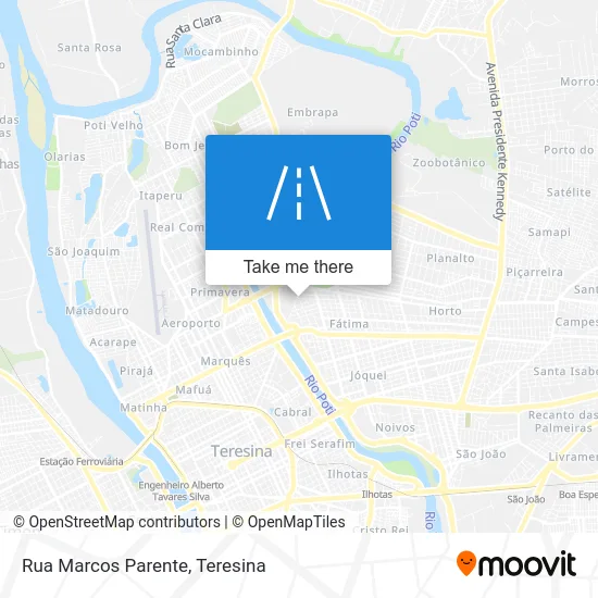 Rua Marcos Parente map