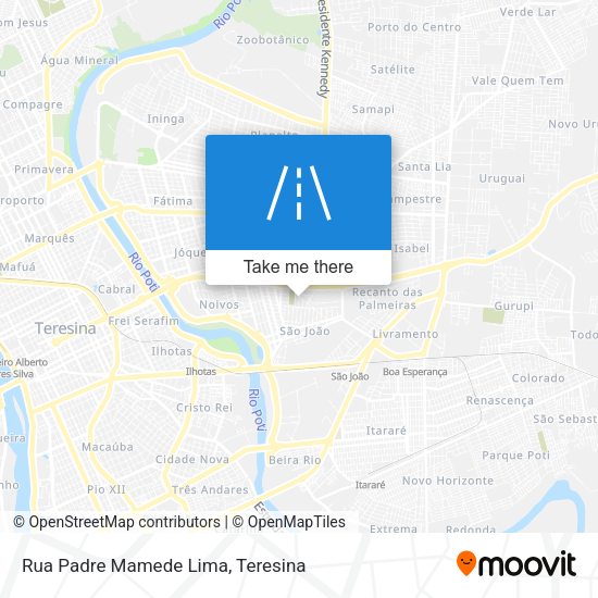 Rua Padre Mamede Lima map