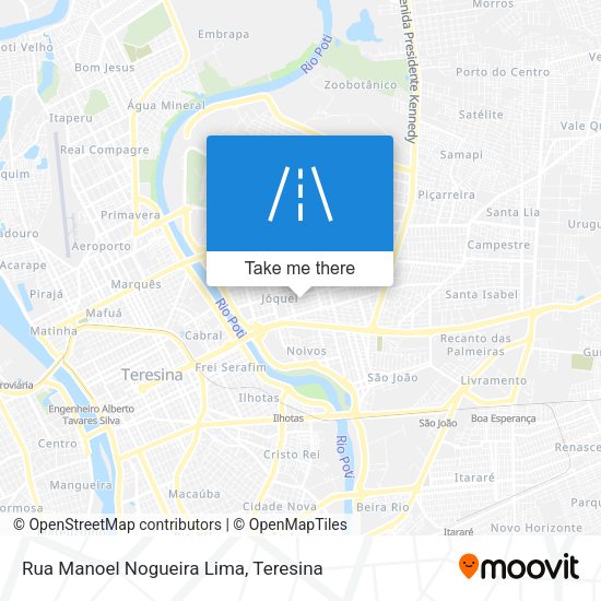 Rua Manoel Nogueira Lima map