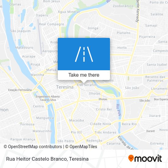 Rua Heitor Castelo Branco map