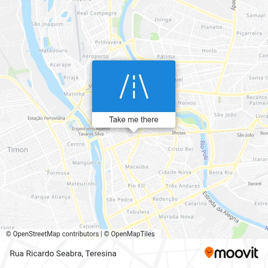 Rua Ricardo Seabra map