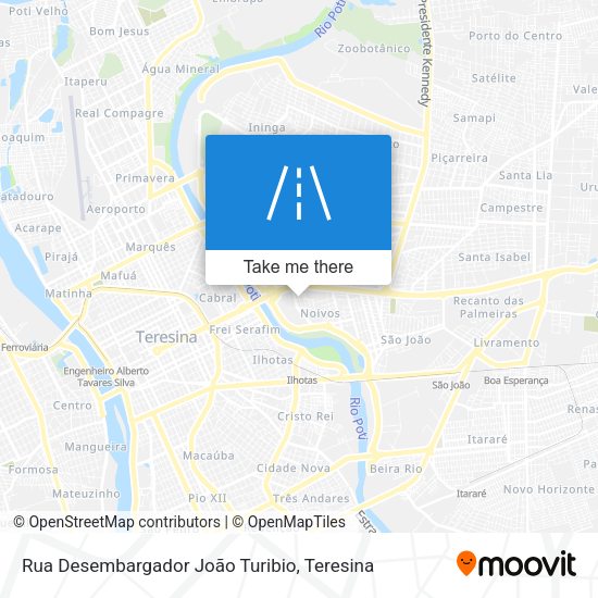 Rua Desembargador João Turibio map