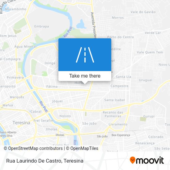 Rua Laurindo De Castro map