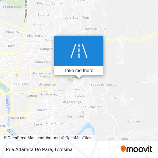 Rua Altamira Do Pará map