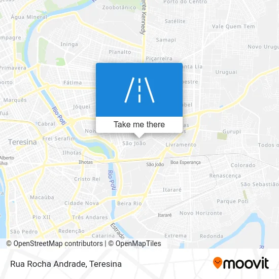 Rua Rocha Andrade map