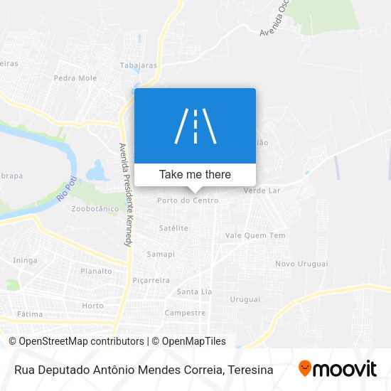 Rua Deputado Antônio Mendes Correia map