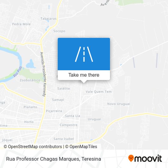 Rua Professor Chagas Marques map