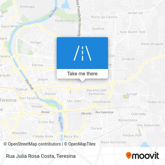 Rua Julia Rosa Costa map