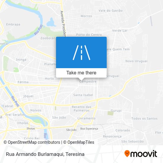 Rua Armando Burlamaqui map