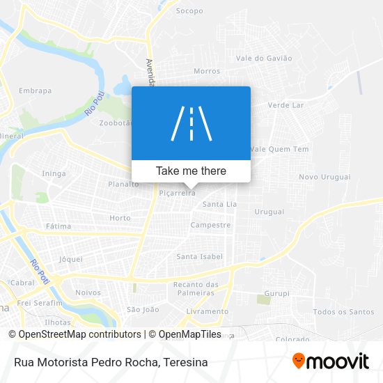 Rua Motorista Pedro Rocha map