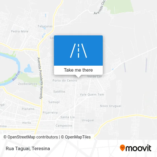 Rua Taguai map