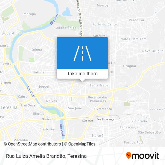 Rua Luiza Amelia Brandão map