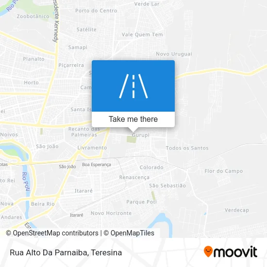 Rua Alto Da Parnaiba map