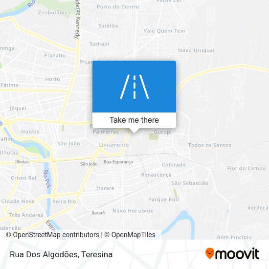 Rua Dos Algodões map