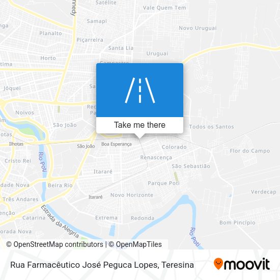Rua Farmacêutico José Peguca Lopes map