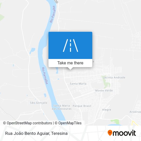Rua João Bento Aguiar map