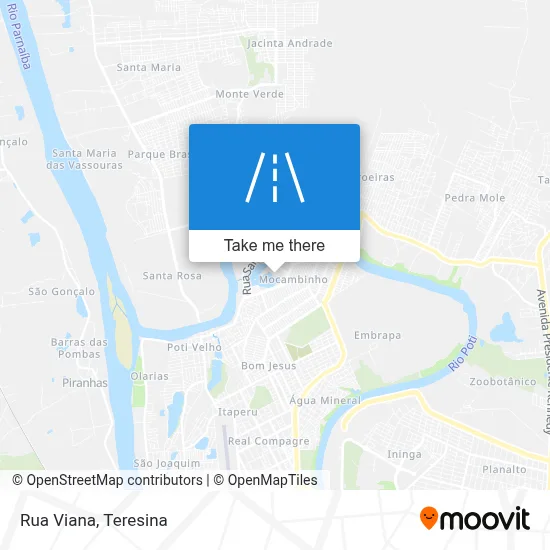 Rua Viana map