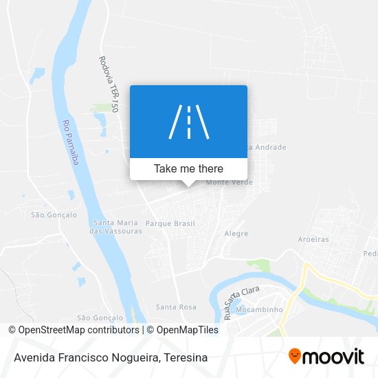 Avenida Francisco Nogueira map