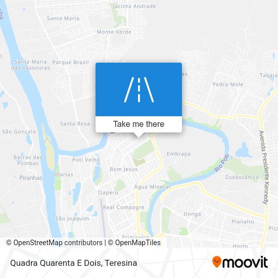 Quadra Quarenta E Dois map