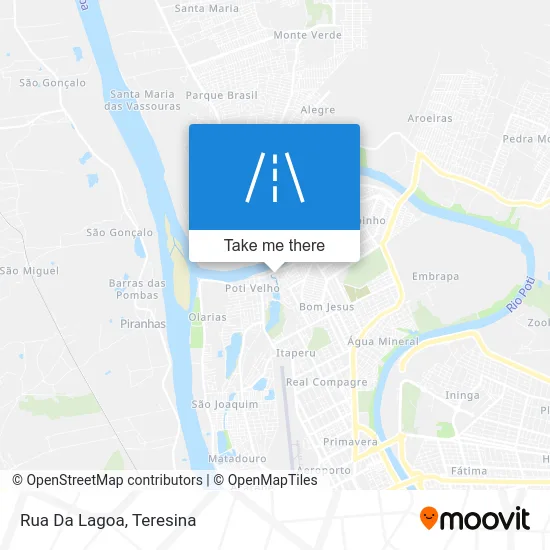 Rua Da Lagoa map