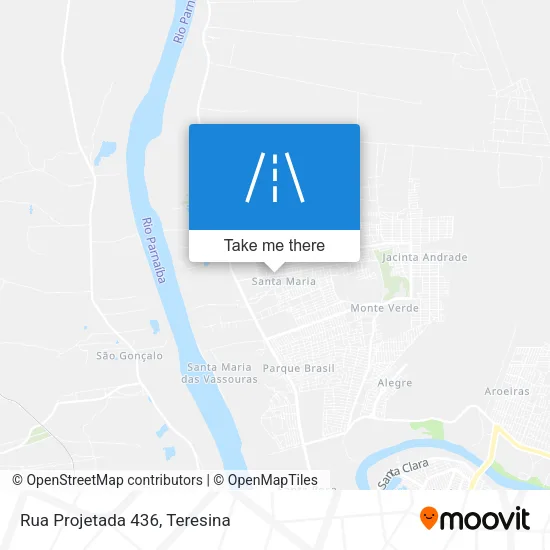 Rua Projetada 436 map